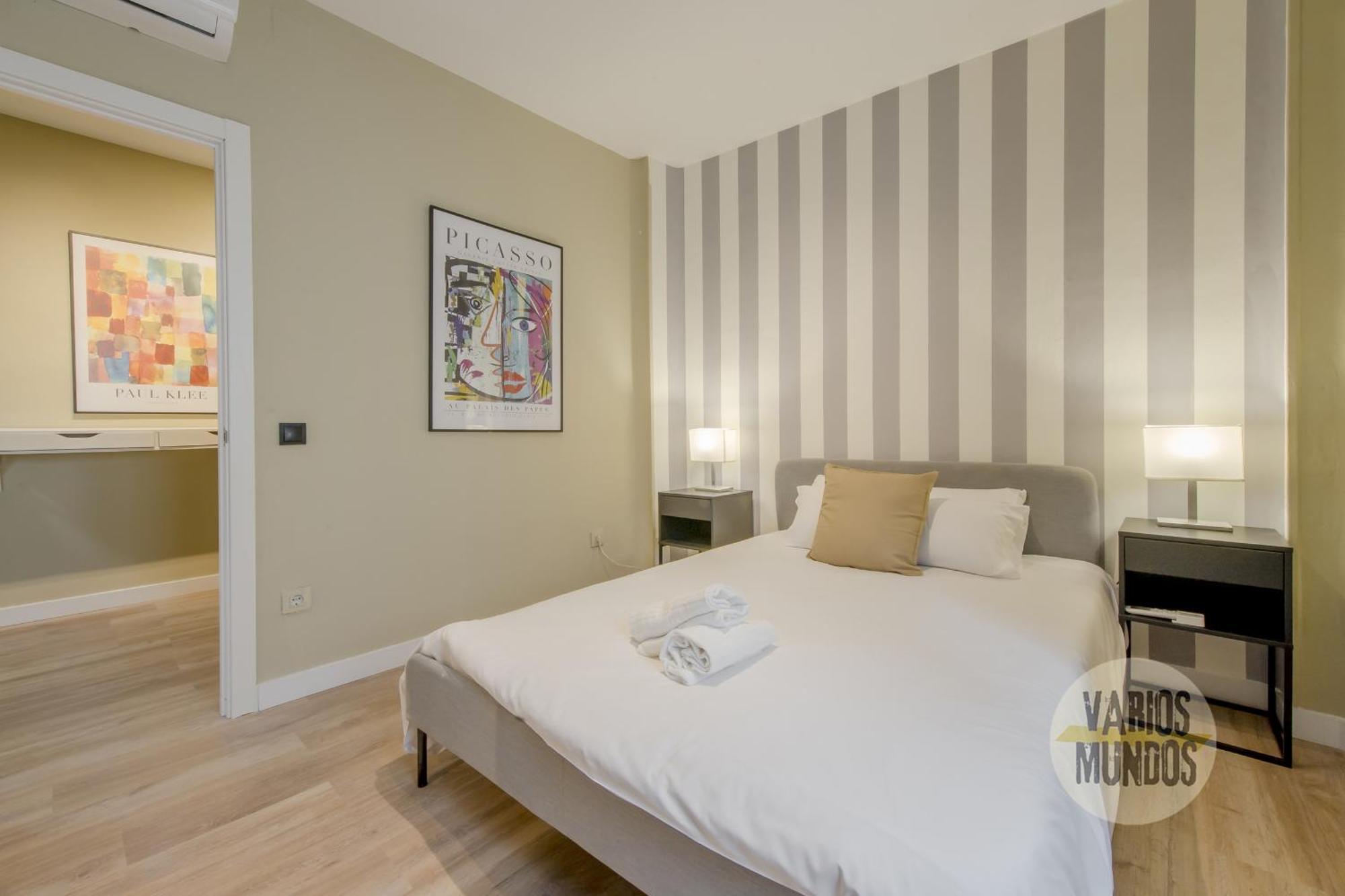 Practico Apt 7Pax En Calle Santa Ana Centro De Madrid Kültér fotó