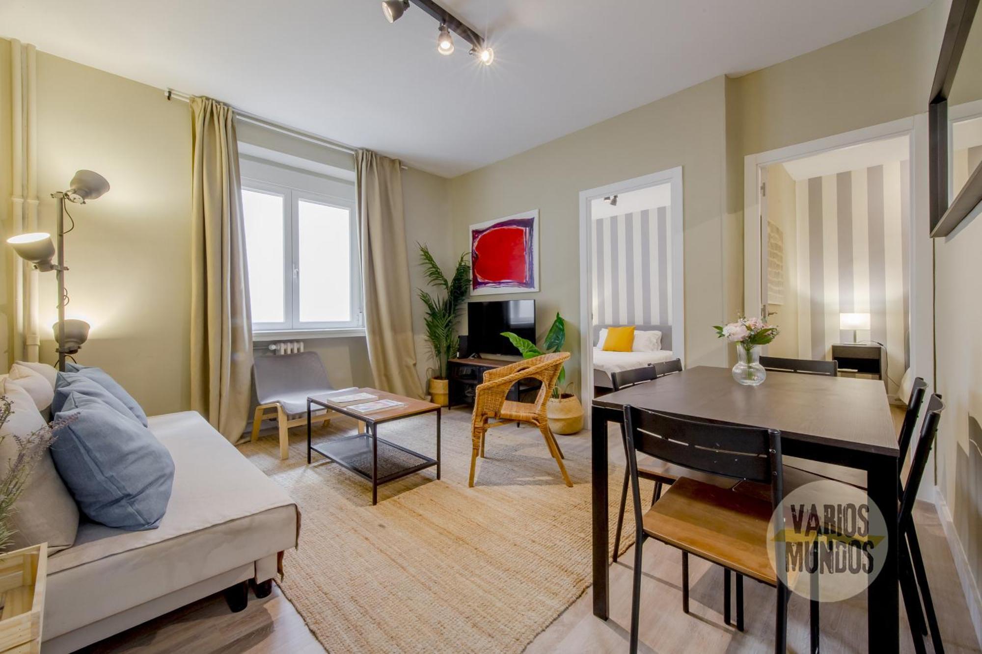 Practico Apt 7Pax En Calle Santa Ana Centro De Madrid Kültér fotó